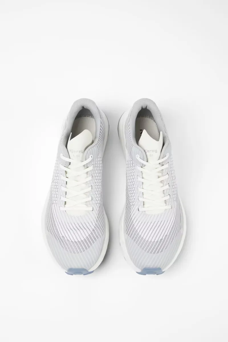 Nnormal KJerag Trail Running Shoe - White Grey - UK6.5-1